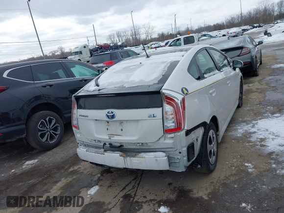 2013 Toyota Prius One with VIN JTDKN3DU1D5617151, listed as a IAAI auction lot 41602568 with 86,318 mi miles. Bid and sale history available at carsss.com. Image 16.