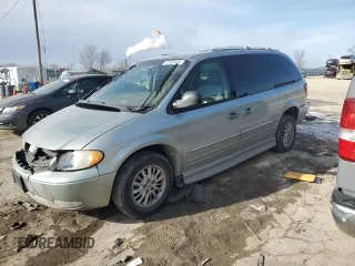 2003 Chrysler Town & Country Limited with VIN 2C8GP64L93R212549, listed as a Copart auction lot 42585415 with 157,762 mi miles and Salvage Title. Bid and sale history available at carsss.com. Image 1.
