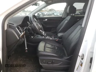 2018 Audi Q5 Premium Plus with VIN WA1BNAFY2J2204165, listed as a Copart auction lot 69651452 with 40,572 mi miles. Bid and sale history available at carsss.com. Image 7.