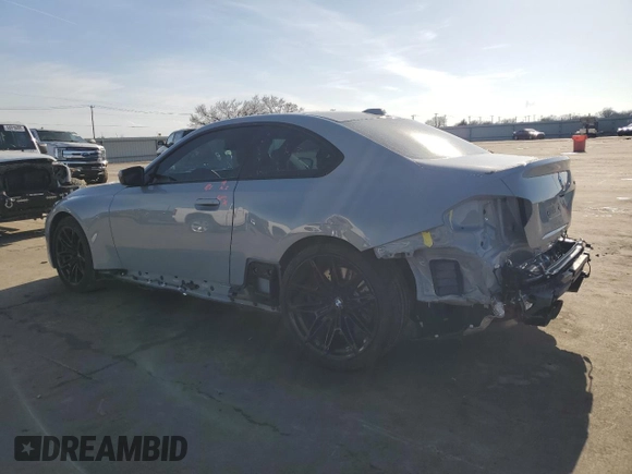 2024 BMW M2 with VIN 3MF13DM07R8E65811, listed as a Copart auction lot 45669095 with 8,952 mi miles and Salvage Title. Bid and sale history available at carsss.com. Image 2.