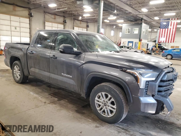 2023 Toyota Tundra 2WD SR5 with VIN 5TFLA5AB3PX019618, listed as a Copart auction lot 46546095 with 38,808 mi miles and Clean Title. Bid and sale history available at carsss.com. Image 4.
