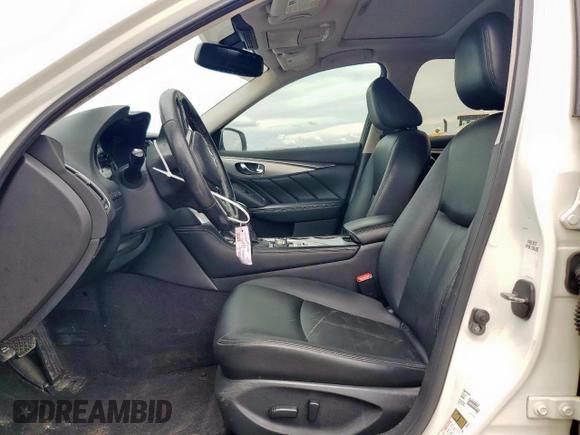 2020 Infiniti Q50 Luxe with VIN JN1EV7AP4LM206174, listed as a Copart auction lot 62498325 with 58,993 mi miles and Salvage title. Bid and sale history available at DreamBid. Image 7.