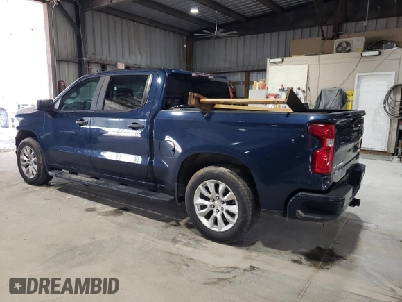 2020 Chevrolet Silverado 1500 Custom with VIN 3GCPWBEK1LG375611, listed as a Copart auction lot 54443785 with 116,591 mi miles and Salvage Title. Bid and sale history available at DreamBid. Image 2.