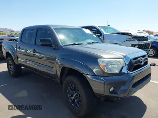 2015 Toyota Tacoma PreRunner with VIN 3TMJU4GNXFM191661, listed as a IAAI auction lot 42453516 with 145,898 mi miles and . Bid and sale history available at DreamBid. Image 1.