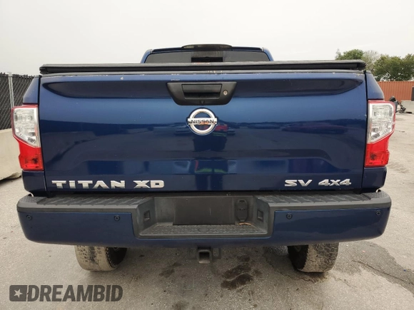 2017 Nissan Titan Pro-4X z VIN 1N6BA1F48HN538284, wystawiony jako Copart lot #58839655 z przebiegiem Nie podano mil oraz Nie do naprawy • Non repairable. Historia ofert i sprzedaży dostępna na DreamBid. Obrazek 6.