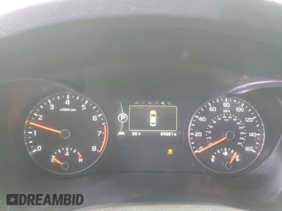 2016 Kia Optima SXL Turbo with VIN 5XXGV4L23GG098440, listed as a Copart auction lot 45215505 with 64,381 mi miles and Salvage Title. Bid and sale history available at carsss.com. Image 9.