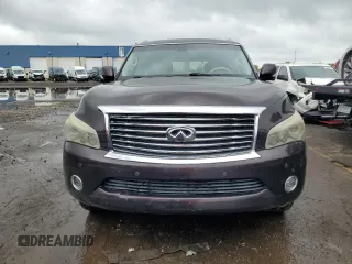 2013 Infiniti QX56 z VIN JN8AZ2NF7D9550269, wystawiony jako Copart lot #56836875 z przebiegiem 218 176 mil mil oraz Czysty tytuł • Clean title. Historia ofert i sprzedaży dostępna na DreamBid. Obrazek 5.