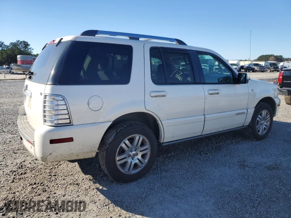 2008 Mercury Mountaineer Premier with VIN 4M2EU38828UJ05689, listed as a Copart auction lot 83856914 with 184,404 mi miles and Salvage Title. Bid and sale history available at carsss.com. Image 3.