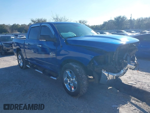 2018 Ram 1500 Big Horn with VIN 1C6RR6LG2JS174075, listed as a IAAI auction lot 41629171 with 120,785 mi miles. Bid and sale history available at carsss.com. Image 1.