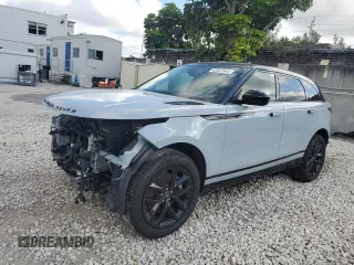2025 Land Rover Range Rover Velar Dynamic SE with VIN SALYL2EX3SA398872, listed as a Copart auction lot 43451045 with 4,736 mi miles and Salvage Title. Bid and sale history available at DreamBid. Image 1.