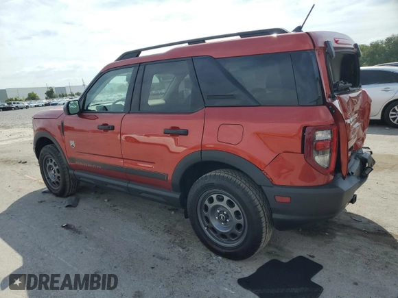 2024 Ford Bronco Sport Big Bend z VIN 3FMCR9B6XRRE02075, wystawiony jako Copart lot #54095395 z przebiegiem 20 718 mil mil oraz Szkoda całkowita • Salvage title. Historia ofert i sprzedaży dostępna na DreamBid. Obrazek 2.