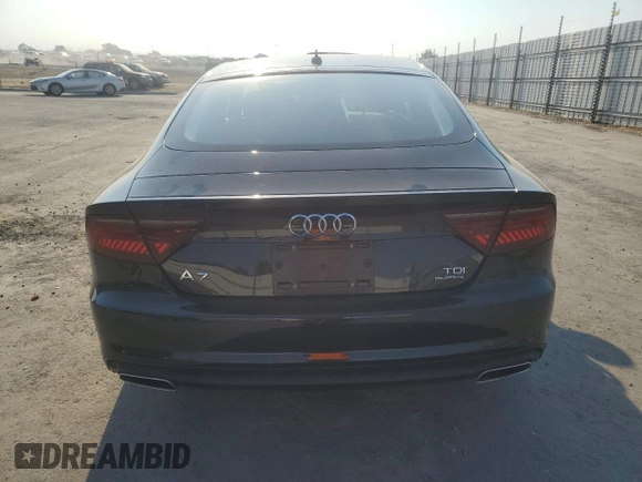 2016 Audi A7 Premium Plus with VIN WAUWMAFC3GN013681, listed as a Copart auction lot 64475455 with 87,646 mi miles and Salvage title. Bid and sale history available at DreamBid. Image 6.