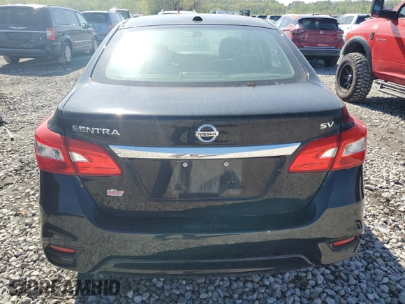2018 Nissan Sentra SV with VIN 3N1AB7AP4JL646698, listed as a Copart auction lot 55246185 with 72,552 mi miles and Clean Title. Bid and sale history available at carsss.com. Image 6.
