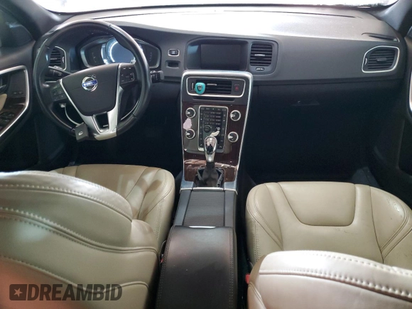 2015 Volvo S60 T6 Drive-E with VIN YV149MFK2F1341338, listed as a Copart auction lot 46083085 with 97,766 mi miles and Salvage Title. Bid and sale history available at carsss.com. Image 8.