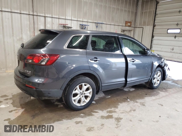 2013 Mazda CX-9 Sport с VIN JM3TB3BV5D0421761, выставлен на аукционе Copart как лот 58290565 с пробегом 105 148 миль миль и Списание • Salvage title. История ставок и продаж доступна на DreamBid. Изображение 3.