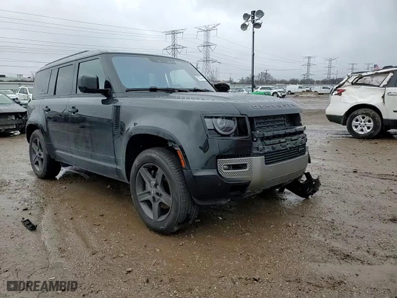 2022 Land Rover Defender X-Dynamic SE with VIN SALE27RU5N2072542, listed as a Copart auction lot 87023704 with 47,282 mi miles and Salvage Title. Bid and sale history available at carsss.com. Image 11.