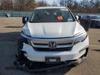 2022 Honda Pilot EX-L with VIN 5FNYF6H55NB095507, listed as a Copart auction lot 89146385 with 27,321 mi miles and Salvage Title. Bid and sale history available at carsss.com. Image 5.