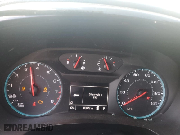 2019 Chevrolet Traverse LS with VIN 1GNERFKW2KJ167142, listed as a Copart auction lot 70582354 with 88,677 mi miles and Salvage Title. Bid and sale history available at carsss.com. Image 9.