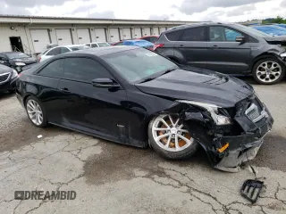 2016 Cadillac ATS-V with VIN 1G6AN1RYXG0123077, listed as a Copart auction lot 55443294 with 80,162 mi miles and Salvage Title. Bid and sale history available at carsss.com. Image 4.