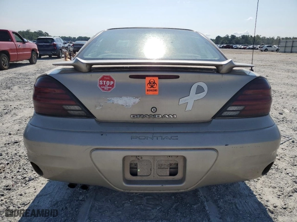 2005 Pontiac Grand Am SE with VIN 1G2NE52E35M156602, listed as a Copart auction lot 69580234 with 112,097 mi miles and Salvage Title. Bid and sale history available at carsss.com. Image 6.