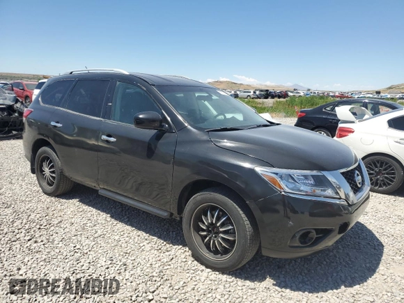 2016 Nissan Pathfinder SV z VIN 5N1AR2MM7GC651410, wystawiony jako Copart lot #59761365 z przebiegiem 138 055 mil mil oraz Czysty tytuł • Clean title. Historia ofert i sprzedaży dostępna na DreamBid. Obrazek 4.