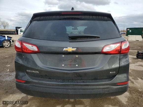 2021 Chevrolet Equinox LS with VIN 2GNAXSEV5M6135821, listed as a Copart auction lot 78795084 with 38,251 mi miles and Salvage Title. Bid and sale history available at carsss.com. Image 6.