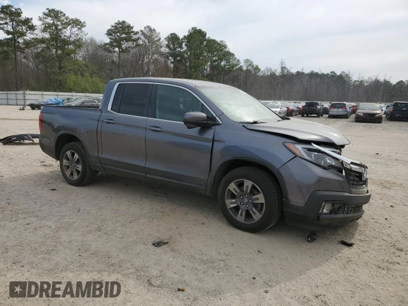 2017 Honda Ridgeline RTL-T z VIN 5FPYK3F66HB033163, wystawiony jako Copart lot #48900045 z przebiegiem 97 160 mil mil oraz Szkoda całkowita • Salvage title. Historia ofert i sprzedaży dostępna na DreamBid. Obrazek 4.