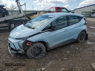 2023 Chevrolet Bolt EV 1LT with VIN 1G1FW6S02P4170235, listed as a Copart auction lot 52077115 with 35,284 mi miles and Salvage Title. Bid and sale history available at carsss.com. Image 1.