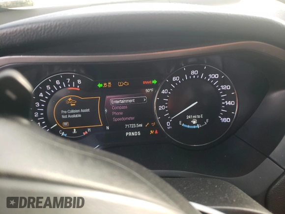 2019 Lincoln MKZ Standard with VIN 3LN6L5A96KR605022, listed as a Copart auction lot 45581595 with 717,235 mi miles and Salvage Title. Bid and sale history available at carsss.com. Image 9.
