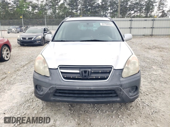 2005 Honda CR-V EX with VIN SHSRD788X5U312651, listed as a Copart auction lot 51759555 with 256,556 mi miles and Clean Title. Bid and sale history available at carsss.com. Image 5.