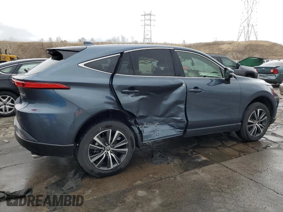 2022 Toyota Venza LE with VIN JTEAAAAH0NJ088976, listed as a Copart auction lot 46209674 with 92,306 mi miles and Salvage Title. Bid and sale history available at carsss.com. Image 3.