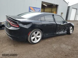 2016 Dodge Charger Road/Track with VIN 2C3CDXCTXGH306715, listed as a Copart auction lot 81075834 with 214,918 mi miles and Salvage Title. Bid and sale history available at carsss.com. Image 3.