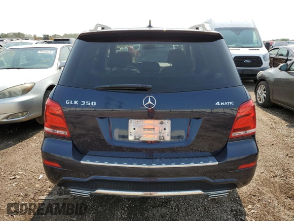2015 Mercedes-Benz GLK 350 with VIN WDCGG8JB0FG409408, listed as a Copart auction lot 62644024 with 85,127 mi miles and Salvage Title. Bid and sale history available at DreamBid. Image 6.