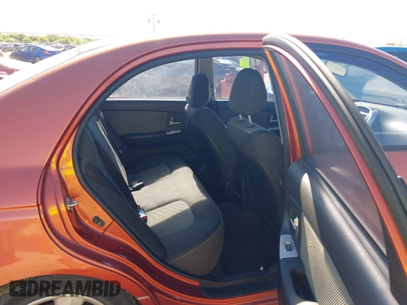 2009 Kia Spectra EX with VIN KNAFE221195026584, listed as a IAAI auction lot 42220442 with 181,619 mi miles and . Bid and sale history available at DreamBid. Image 8.