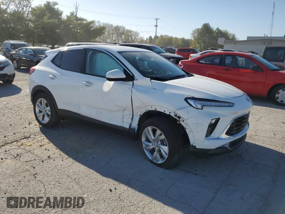 2024 Buick Encore GX Preferred with VIN KL4AMCSL6RB163104, listed as a Copart auction lot 73940904 with 2,250 mi miles and Salvage title. Bid and sale history available at DreamBid. Image 4.