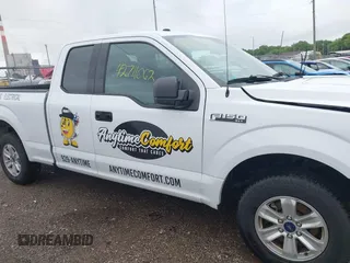 2018 Ford F-150 XL with VIN 1FTEX1CB9JFC81444, listed as a IAAI auction lot 42711062 with 215,224 mi miles and . Bid and sale history available at DreamBid. Image 14.