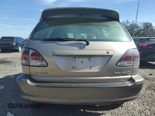 2001 Lexus RX 300 with VIN JTJHF10U610179105, listed as a Copart auction lot 83730454 with 70,866 mi miles and Salvage Title. Bid and sale history available at carsss.com. Image 6.