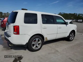 2012 Honda Pilot EX-L with VIN 5FNYF3H55CB033259, listed as a Copart auction lot 45367335 with 207,841 mi miles and Salvage Title. Bid and sale history available at DreamBid. Image 3.