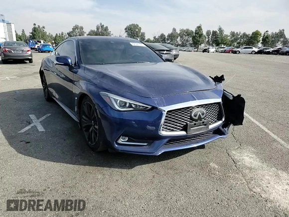 2020 Infiniti Q60 Luxe with VIN JN1EV7EK0LM341036, listed as a Copart auction lot 82596184 with 88,535 mi miles and Salvage Title. Bid and sale history available at carsss.com. Image 11.