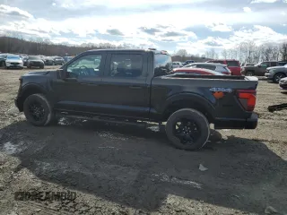 2024 Ford F-150 STX with VIN 1FTEW2LP3RKF10031, listed as a Copart auction lot 46999245 with 1,889 mi miles and Salvage Title. Bid and sale history available at carsss.com. Image 2.