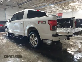 2017 Ford F-150 XL with VIN 1FTEW1EG4HFB21526, listed as a IAAI auction lot 41276000 with 170,130 mi miles. Bid and sale history available at carsss.com. Image 3.
