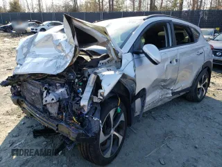 2016 Hyundai Tucson Limited with VIN KM8J33A28GU260089, listed as a Copart auction lot 46775815 with Not Provided miles and Salvage Title. Bid and sale history available at carsss.com. Image 1.