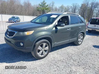 2012 Kia Sorento EX with VIN 5XYKUDA21CG245246, listed as a IAAI auction lot 41845366 with 249,513 mi miles. Bid and sale history available at carsss.com. Image 2.