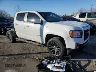 2021 GMC Canyon 4WD Elevation with VIN 1GTG6CEN9M1196409, listed as a Copart auction lot 42700465 with 26,023 mi miles and Salvage Title. Bid and sale history available at carsss.com. Image 4.