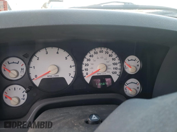 2007 Dodge 1500 ST with VIN 1D7HA18P27S206240, listed as a Copart auction lot 73577252 with 118,507 mi miles and Clean Title. Bid and sale history available at DreamBid. Image 9.