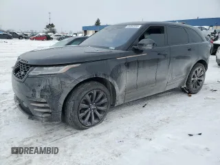 2021 Land Rover Range Rover Velar R-Dynamic S with VIN SALYT2EX8MA315343, listed as a Copart auction lot 46092955 with 42,927 mi miles and Salvage Title. Bid and sale history available at carsss.com. Image 1.