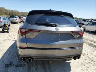 2024 Acura MDX Type S w/Advance Package with VIN 5J8YD8H82RL001387, listed as a Copart auction lot 53203225 with 57,471 mi miles and Salvage Title. Bid and sale history available at carsss.com. Image 6.