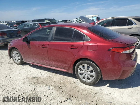 2022 Toyota Corolla LE with VIN 5YFEPMAE3NP323801, listed as a Copart auction lot 49072585 with 67,252 mi miles and Salvage Title. Bid and sale history available at carsss.com. Image 2.