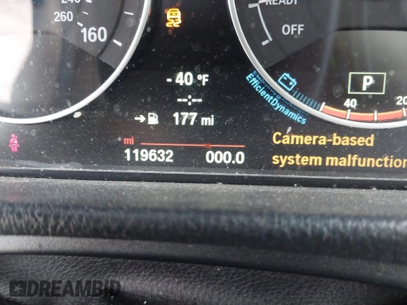 2014 BMW 3 Series 335i with VIN WBA3A9C54EF478025, listed as a IAAI auction lot 41513191 with 119,632 mi miles. Bid and sale history available at carsss.com. Image 7.
