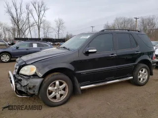 2003 Mercedes-Benz M-Class with VIN 4JGAB75E63A448619, listed as a Copart auction lot 88395555 with 93,849 mi miles and Salvage Title. Bid and sale history available at carsss.com. Image 1.